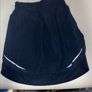 Lululemon Hotty Hot High-Rise Skirt - black- 0